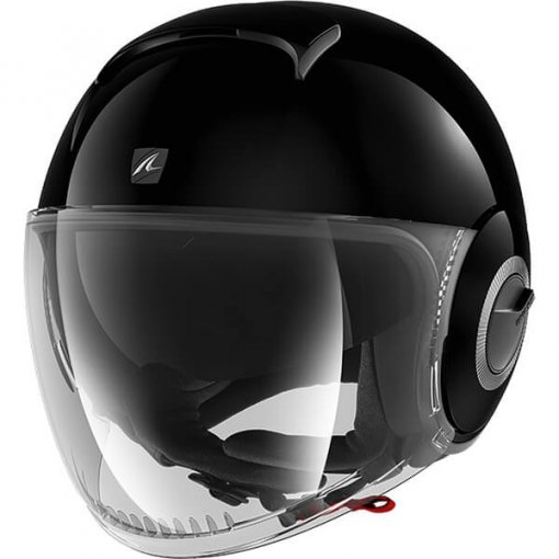 casque-jet-shark-nano-noir-anthracite-face