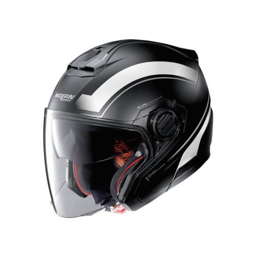 casque-modulable-nolan-n40-resolute-blanc-noir-face