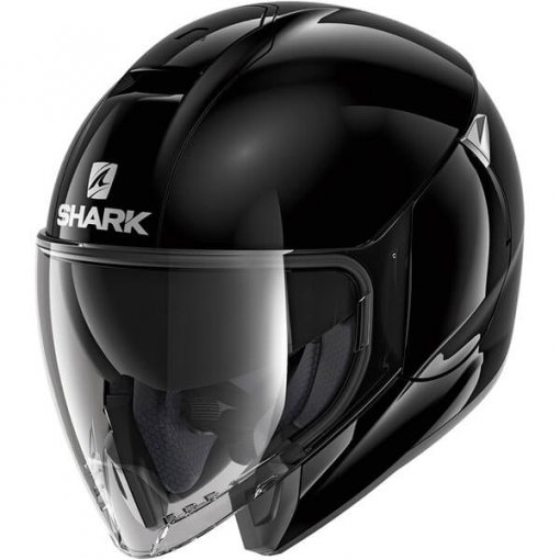 casque-moto-jet-femme-shark-citycruiser-noir-anthracite-face