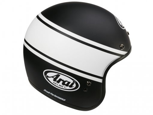 arai-casque-jet-freeway-classic-bandage-noir-blanc-cote